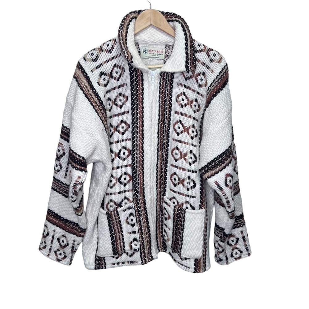 Inka’s World Vintage 100% Wool Cottagecore Chunky Knit Sweater